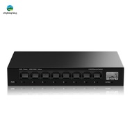 2.5Gb 8 Port Network Switch 2.5Gbps Unmanaged Ethernet Switch with 10Gb SFP+ Slot Home Lab Small Set