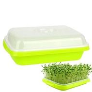 Sprouting Trays Durable Cultivation Germination Tray Nursery Tray Healthy Wheatgrass Seeds Grower &amp; Storage Trays for Garden Home Office Seed Germination Tray rational