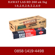 DISKON Kawat Las Nikko Steel Electrodes Baja RD 260/Kawat Las RD 260 P