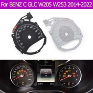 Car Front Dashboard Speedometer Kilometer Sticker For Mercedes BENZ GLC C Class W253 W205 C200 C300 