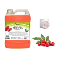 64 FL.OZ- 100% Pure Certified Organic Unrefined Extra Virgin Rosehip Oil