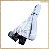 [K O G X] 30CM 16AWG PCIE 5.0 Graphics Card Adapter Cable Dual 8Pin to 16Pin PCIE5.0 12VHPWR Cable f