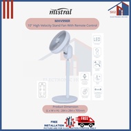 Mistral Mimica 10" High Velocity Stand Fan With Remote Control MHV998R