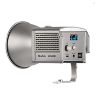 NiceFoto AR-600B Portable LED Video Light 50W Photography Fill Light 5600K COB Studio Light 6 Lighti