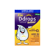 Ddrops Organic Baby 600 IU Vitamin D Sample packaging 0.5ml (15 drops)