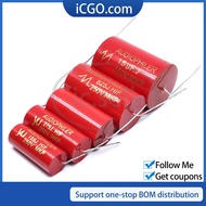 2Pcs Audiophiler MKP high-pitched capacitor 1UF 1.5UF 1.8UF 2.2UF 2.7UF 3.3UF 4UF 4.7UF 5.6UF 6.8UF 