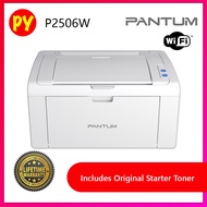 Pantum P2506W Laser Printer (WiFi) with Starter Toner
