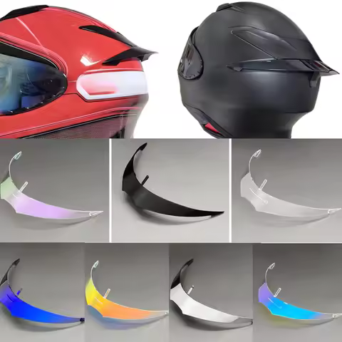 Motorcycle Helmet Colorful Spoiler For SHOEI Z-8 Z8 NXR2 RF-1400 X15 Motorbike Rear Trim Helmets Spo