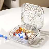 Packing Medicine Box Travel Travel Portable Pill Storage Box Compartment Medicine Box Week Medicine Box Mini Sealed Box