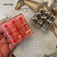 GAOXI75BK Finger Keyboard Cap, DIY Keyboard Keys Button Fidget Keychain, Relaxing Keycap Relief Stre