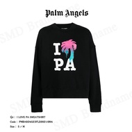 Palm Angels เสื้อสเวตเตอร์ รุ่น I LOVE PA Sweatshirt Code: PMBA026S23FLE0021084