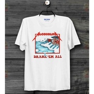 Alcoholica Metallica Drank'Em All Vodka T-Shirt For Men And Women B360