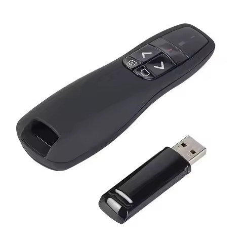2.4GHz Wireless USB Powerpoint Presentation PPT Flip Pen Pointer Clicker Presenter with Red Light Re
