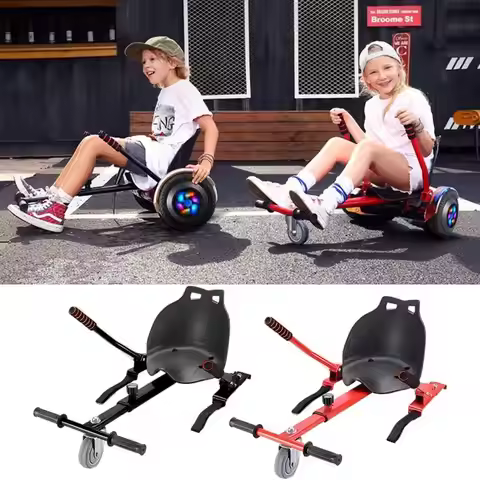 Kart Seat For Hover Board Self Balancing Scooter Seat Attachment General Go Kart Accessories Fit Kid