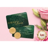 Public Gold 1 Dinar 4.25g (Au 916) - Limited Edition [GET FREE MYSTERY GIFT]