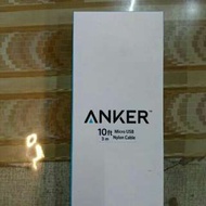 💯正品現貨🔥🔥： Anker PowerLine Micro USB(10ft)充電線 傳輸線
