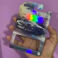 Kad Custom size Mainline - NFT Nissan Skyline GT-R (BNR34) Fast & Furious