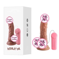 Premium High Quality 6 inch Realistic Dildo Double Density Suction Silicone Manual penis Dildo Sex Toys For Girls