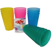 1 Dozen Alaska Glasses 12 Pcs Alaska Plastic Cups Alaska Colored Glasses/s
