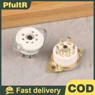 null 2 PCS 7pin B7G Ceramic Vacuum Tube Soet Valve Base For 6Z4/EAA91/EC92, Etc. Vintage Audio Ampli