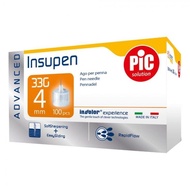 Insupen Advanced 胰島素專用針頭 33G 4mm (100支)