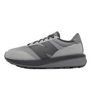 New Balance NB Casual Shoes 370 Men's Women's Gray Black Retro Stitching Suede [ACS] U370OA-D