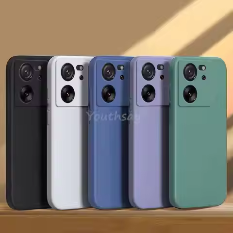 For Xiaomi 13T Pro Case Xiaomi 13T Pro Cover Silicone Plain TPU Capa Protector For Xiaomi 13T 12T Pr
