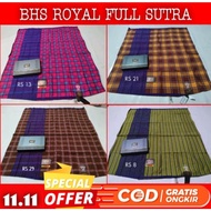 # SARUNG BHS ROYAL FULL SUTRA KOTAK JADUL KKR KBS GOLD TERBARU #