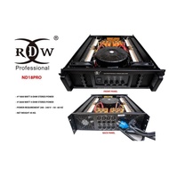 Power Amplifier RDW ND18PRO ND 18PRO ND 18 PRO Original 4 Channel