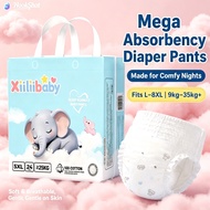 Xiiliibaby Diaper Pants Extra Large Size Comfortable Skin-Friendly for Heavy Kids 9kg to 35kg+