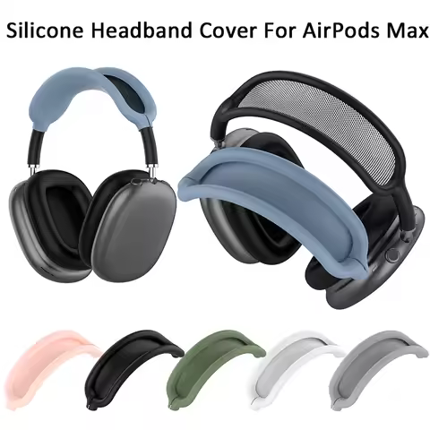1Pcs Silicone Headband Cover For AirPods Max Washable Replacement Cushion Case For AirPods Max Headp