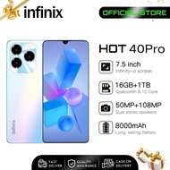 【Beli 1 Gratis 6】Hp asli Phone Infinix HOT 40i NFC Smartphone Hp murah 7.5Inci 5G HOT 30 NFC Smartph