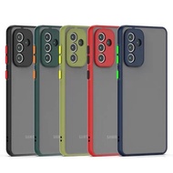 Case Samsung A24 Phone galaxy A24 Shockproof Matte Color Button