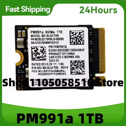Original PM991a 1TB 512GB 256GB SSD M.2 2230 Internal Solid State Drive PCIe3.0x4 NVME SSD For Micro