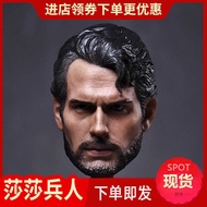 1/6 Henry Cavill Beard Version Worker's Bohemian Version Head Sculpt
