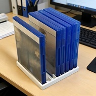 2pcs Pack 8PS3 Game CD Storage Display Rack Suitable for PS5PS4PS3 Game CD and Cassette Organizer, G