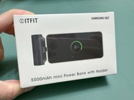 ⭐️清貨價⭐️全新 ITFIT by Samsung 5000mAh 迷你行動電源連支架