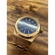 Seiko Mod Ap Rose Gold Blue Dial