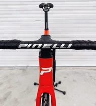 2025 จักรยานเสือหมอบ Pinelli R780 Shimano Sora 18 สปีด เฟรมอลูซ่อนสาย ทรงแอโร่