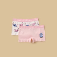 Max Fashion Pack Of 2 - Stitch And Angel Print Boyshorts