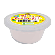 彩虹創意超輕黏土／單色罐裝：白色 (新品)