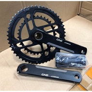 JANKUN CXDV 2-stage disc crank with hollow shaft BB, 34-50T, sports bike