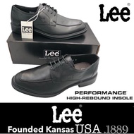 Premium Quality Men’s Class Lee’s Oxford Black Formal Shoes Kasut Kulit Lelaki Lee
