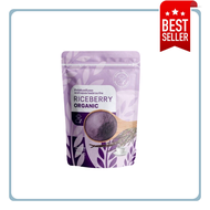 Riceberry Organic ผงข้าวไรซ์เบอร์รี่ ตราข้าวลุงประโยชน์ชาวนาไทย ขนาด 500กรัม/ถุง