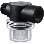 Mudder 1 Pack Water Pump Strainer Filter, RV Replacement 1/2 Inch Twist-On Pipe Strainer Compatible 