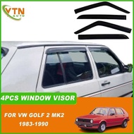 For VW Golf 2 1983 1984 1985 1986 1987 1988 1989 1990 Car Window Weather Vent Sun Shield Door Visor