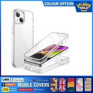 (Mobevo)JETech Case iPhone 14 6.1Inch with Builtin Screen Protector AntiScratch, 360 Degree Full Bod