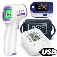 Digital Arm Blood Pressure Meter Cuff Medical Automatic Pressure Tonometer Tensiometer Heart Rate Pu