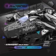 Kawasaki ZX 250 Cutting Sticker | Kawasaki 250 cc sticker (CC number can be requested)