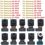 For Samsung Galaxy A3 A5 2016 A6 A7 2017 A8+ Plus A9 Pro 2018 Original Front Camera Selfie Facing Frontal Camera Module Parts